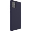 Husa Silicon Albastru Inchis pentru Samsung Galaxy A51 - Protectie Slim Antizgarieturi