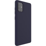 Husa Silicon Albastru Inchis pentru Samsung Galaxy A51 - Protectie Slim Antizgarieturi