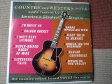 Country And Western Hits Jim Martin Clyde Beavers disc vinyl lp muzica USA VG+