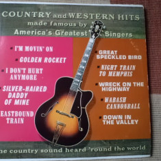 Country And Western Hits Jim Martin Clyde Beavers disc vinyl lp muzica USA VG+