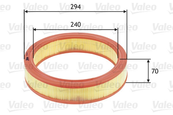 VALEO 585633 Filtru aer