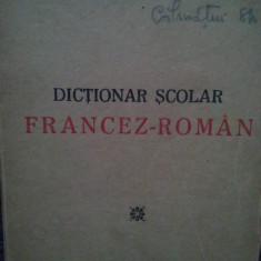 Vasile Glont - Dictionar scolar francez-roman (1947)