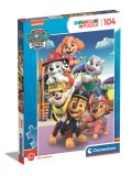 Puzzle Clementoni Paw Patrol, 104 piese