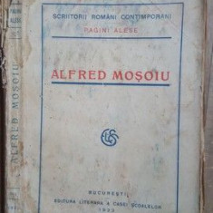 Pagini alese- Alfred Mosoiu 1923