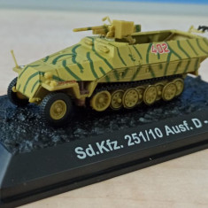 Macheta Transportor Sd.Kfz. 251/10 Ausf.10 Germania 1944 WWII Amercom Tanc 1/72