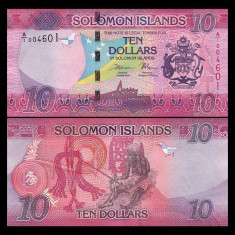 Solomon Islands 2017 - 10 dollars UNC foto