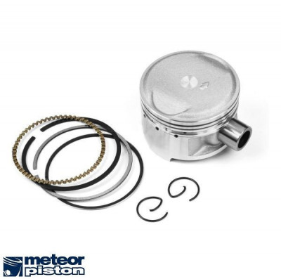 Piston Malaguti Phantom - Madison - MBK Skyliner - Yamaha Maxster &amp;ndash; Majesty 4T 125cc D54.00 bolt 15 (segmenti cote originale Yamaha) foto