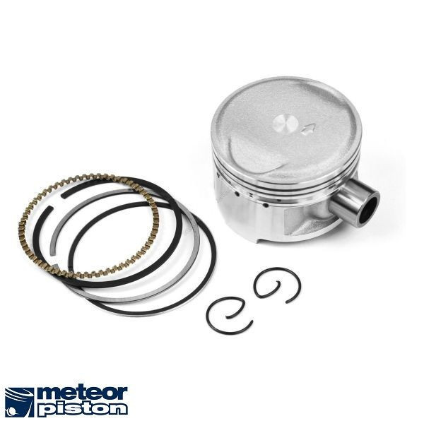 Piston Malaguti Phantom - Madison - MBK Skyliner - Yamaha Maxster &ndash; Majesty 4T 125cc D54.00 bolt 15 (segmenti cote originale Yamaha)