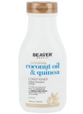 Balsam hidratant cu ulei de cocos si quinoa Beaver 350 ml