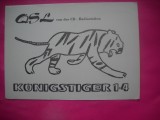 HOPCT 15146 KONIGSTIGER 1-4 - GERMANIA--CARTE POSTALA RADIO AMATOR / RADIOAMATORI CARICATURA -CIRCULATA