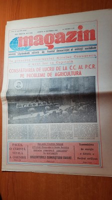 ziarul magazin 3 decembrie 1983-echipa romaniei intre primele 8 echipe europene foto