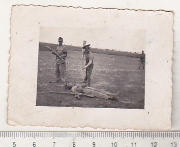 bnk foto - Instructie cu baioneta - interbelica foto