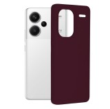 Cumpara ieftin Husa pentru Xiaomi Redmi Note 13 Pro+ 5G, Techsuit Soft Edge Silicone, Plum Violet