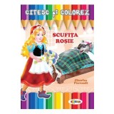 Citesc si colorez: Scufita Rosie