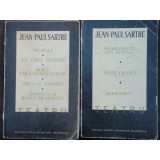 TEATRU - JEAN PAUL SARTRE 2 VOLUME