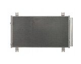 Condensator AC Mitsubishi Grandis 2011; motor 2.0 DI-D, 2.4, dimensiuni [mm]: 745x395x16, uscator integrat, cu brida montare, iesire 10,1mm, intrare