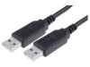 Cablu USB FTDI 2.5m, USB A x2, USB 2.0, Null Modem, Integrat