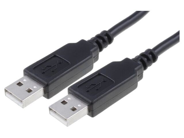 Cablu USB A x2, USB 2.0, 2.5m