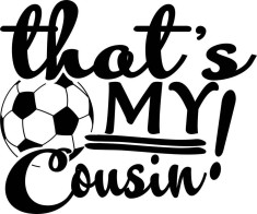 Sticker decorativ, Text Fotbal, Negru, 10096ST-3 foto