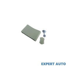Husa volan cu ac si ata din piele cu gaurele, marime m,culoare gri + cusatura gri premium cod: luxfst01 Alta marca Alt model #7 foto