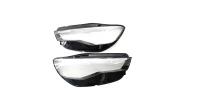 Set 2 sticle faruri pentru Audi A6 C7 facelift foto