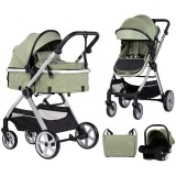 Cumpara ieftin Carucior Chipolino Vista 3 in 1 basil