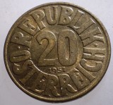 B.469 AUSTRIA 20 GROSCHEN 1951 XF