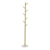 Cuier tip pom Goldity Auriu 30x30x174 cm