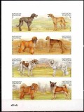 KIRGHIZSTAN, K&Acirc;RG&Acirc;ZSTAN, Kyrgyzstan 2000, Fauna, Caini, serie neuzata, MNH, Nestampilat