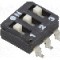 Intrerupator DIP, 2 pozitii, montare SMT, 3 sectiuni, ECE - ESD103EZ