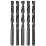 Metabo 627795000 - Set burghie metal HSS-R 10.5 mm tija cilindrica 5 bucati