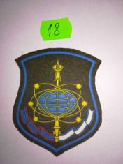 Emblema Ecuson Patch Chevron Militar Armata Rusia Spetsnaz VKBO nr. 18 foto