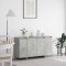 vidaXL Bufet Gri beton 135 x 41 x 69 cm Lemn compozit 3333889
