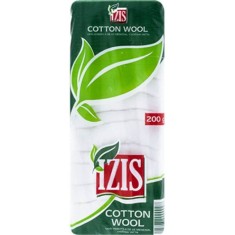 Vata Hidrofila IZIS, 200 g, Vata Uz Medicinal, Vata Hidrofila pentru Uz Medicinal, Vata Bumbac, Produse Demachiere si Curatare Ten, Pachet de Vata, Va foto