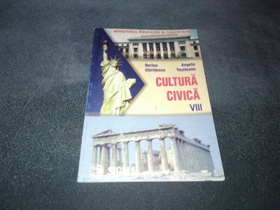 MANUAL CULTURA CIVICA CLASA A VIII A foto