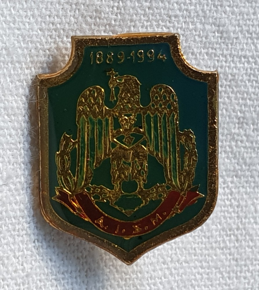 Insigna tematica militara - armata romana A.I.S.M - Stat Major - Trupe de  Uscat | Okazii.ro