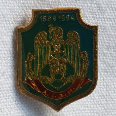 Insigna tematica militara - armata romana A.I.S.M - Stat Major - Trupe de Uscat