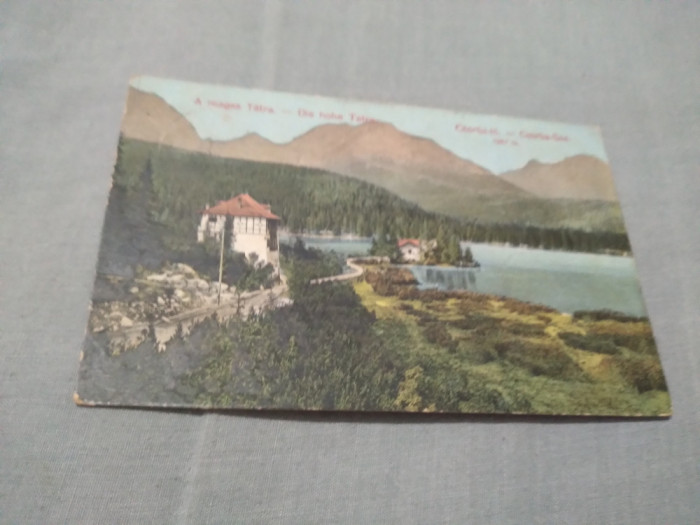 CARTE POSTALA - 1913 CIRCULATA LA TEMESVAR SAU TIMISOARA