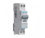 Disjunctor MCB 16A 1P+N 6kA curba B Hager MKN516