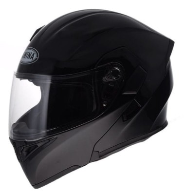 Casca moto rabatabila Awina, cu ochelari, culoare negru mat, marime L Cod Produs: MX_NEW AJ1115 foto