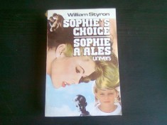 SOPHIE A ALES - WILLIAM STYRON foto