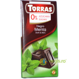 Ciocolata Neagra cu Menta fara Gluten 75g