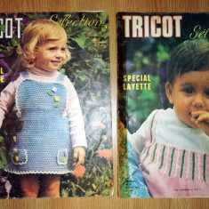 LOT 2 REVISTE FRANCEZE - TRICOT / TRICOTAJE - 1975