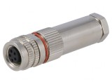 Conector M8 Mamă 5 PIN pe Cablu IP67 30V 1.5A