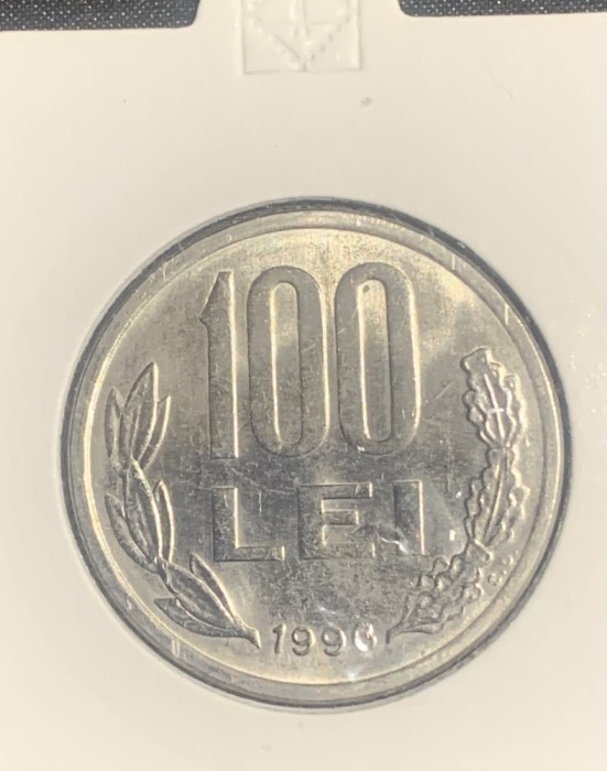 Moneda 100 lei 1996