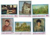 Romania (555) - Reproduceri de arta - Impresionismul, 1974 - serie obliterata, Stampilat