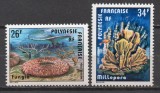 POLINEZIA FRANCEZA 1978, Corali, serie neuzata, MNH