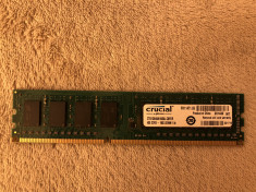 Memorie Ram CRUCIAL 4GB DDR3 1600HZ foto