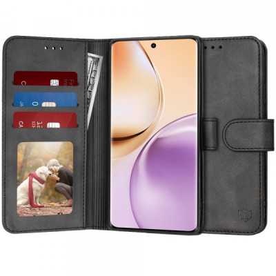 Husa pentru Realme 14 Pro, Techsuit, Diary Book, Neagra foto