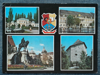 626-Cluj-Napoca-Cazinoul,Muzeul de Arta, Matei Corvin,Bastionul /carte postala foto